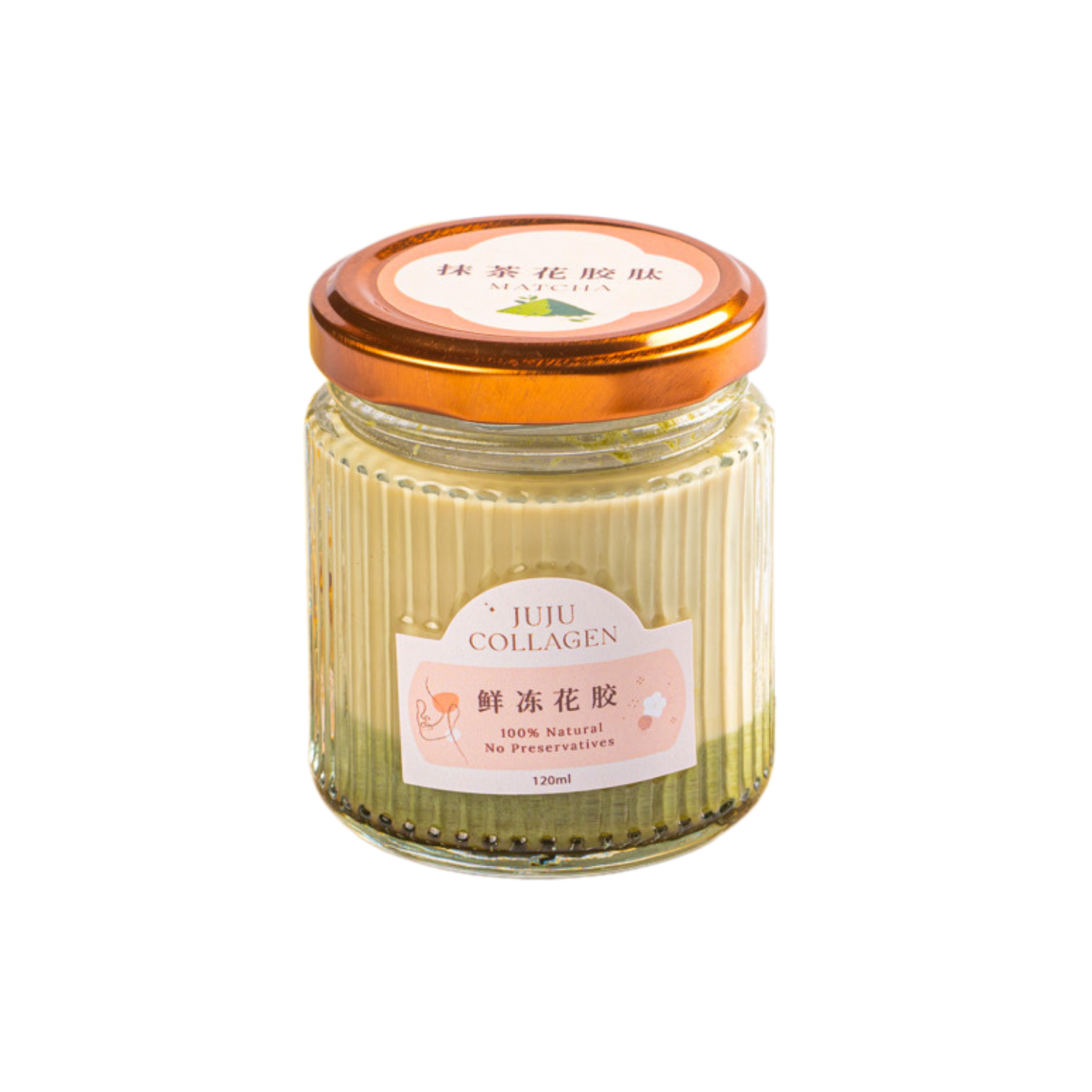 Butterfly Fish Maw, Kyoto Matcha Powder, Organic Raw Cane Sugar